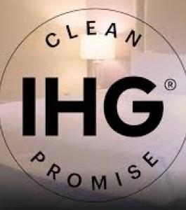 Showing the IHG Clean Promise Logo